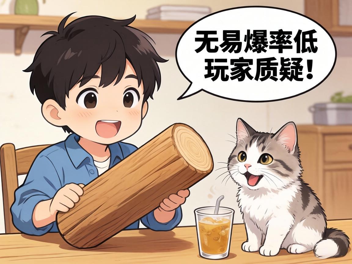 木头爆率低引玩家质疑