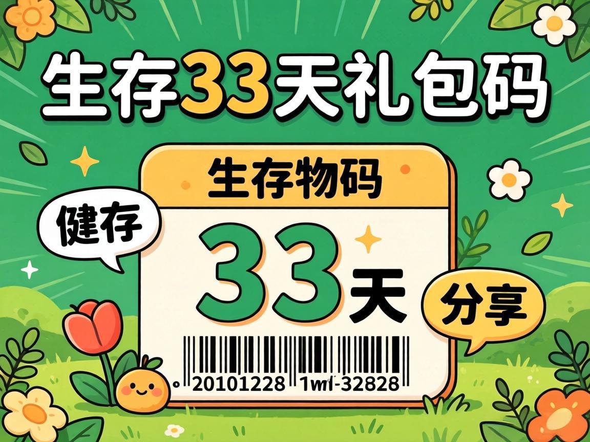 生存33天礼包码分享