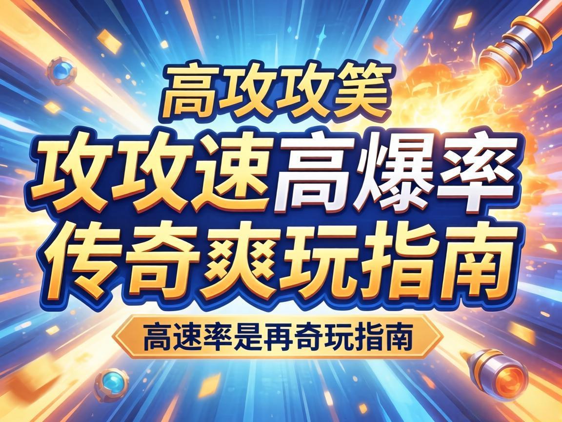 高攻速高爆率传奇爽玩指南