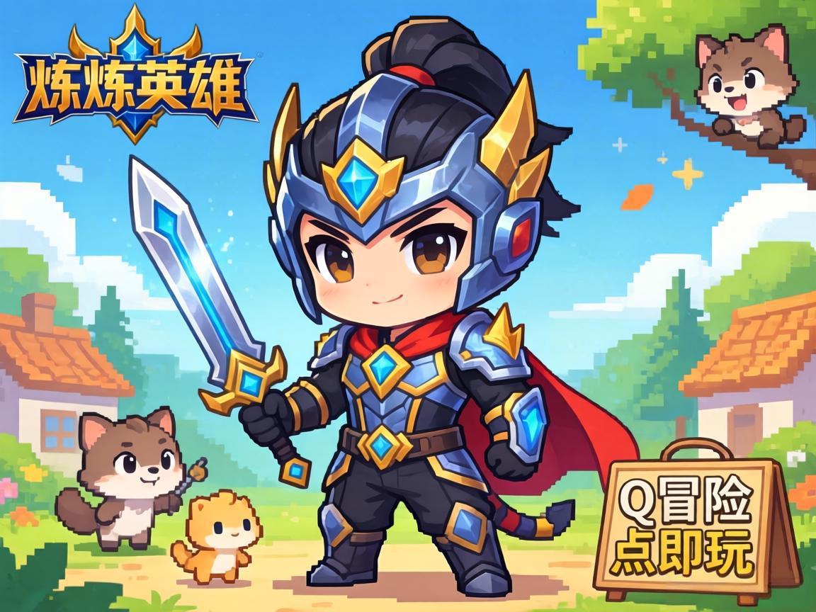 百炼英雄:Q萌冒险即点即玩