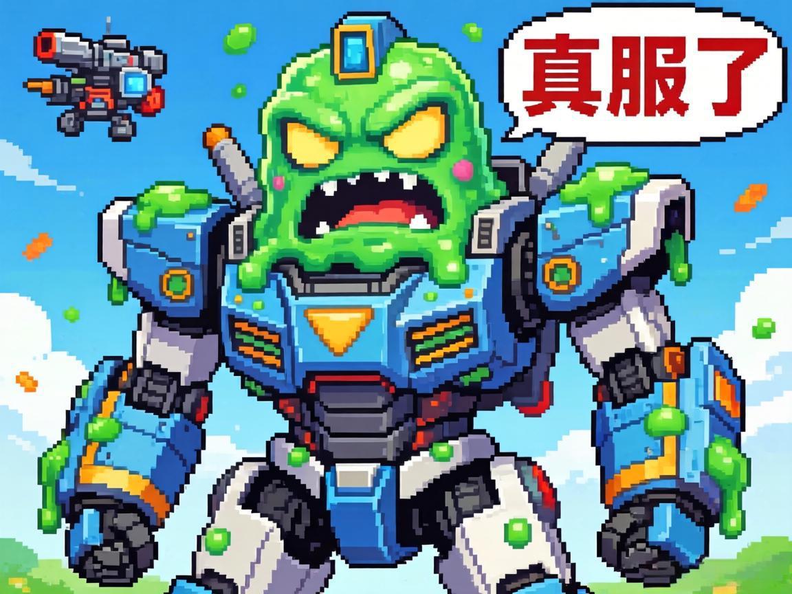 史莱姆丢机甲,我真服了